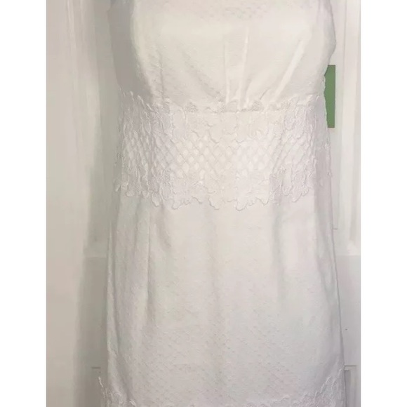Lilly Pulitzer Dresses & Skirts - Lilly Pulitzer Resort White Strapless Dress Sz 8